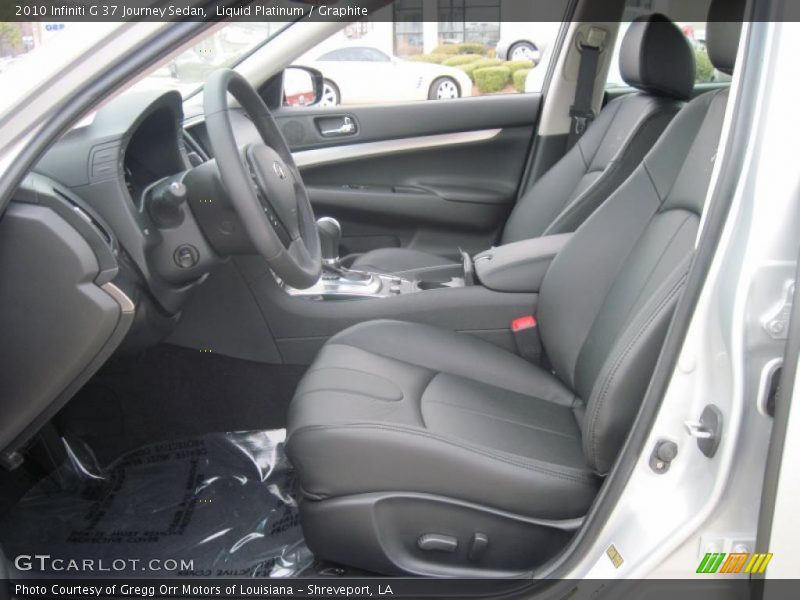 Liquid Platinum / Graphite 2010 Infiniti G 37 Journey Sedan