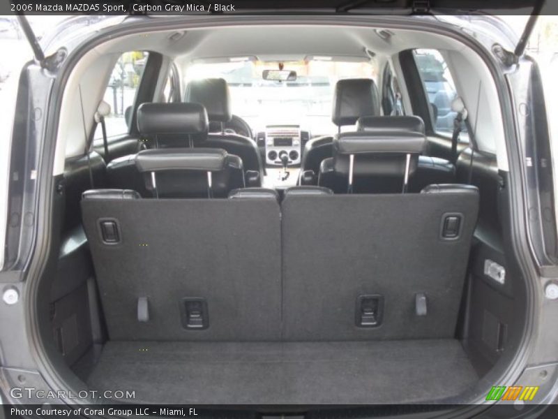 Carbon Gray Mica / Black 2006 Mazda MAZDA5 Sport