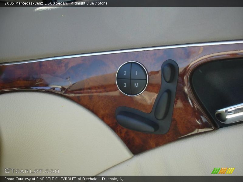 Midnight Blue / Stone 2005 Mercedes-Benz E 500 Sedan