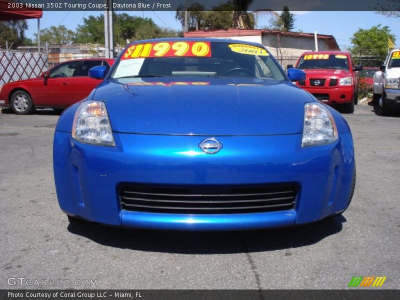 Daytona Blue / Frost 2003 Nissan 350Z Touring Coupe