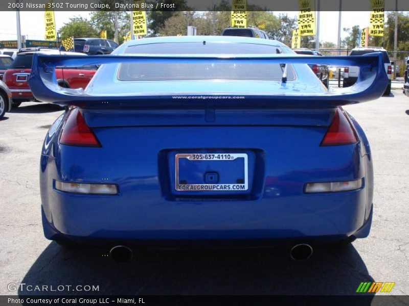 Daytona Blue / Frost 2003 Nissan 350Z Touring Coupe