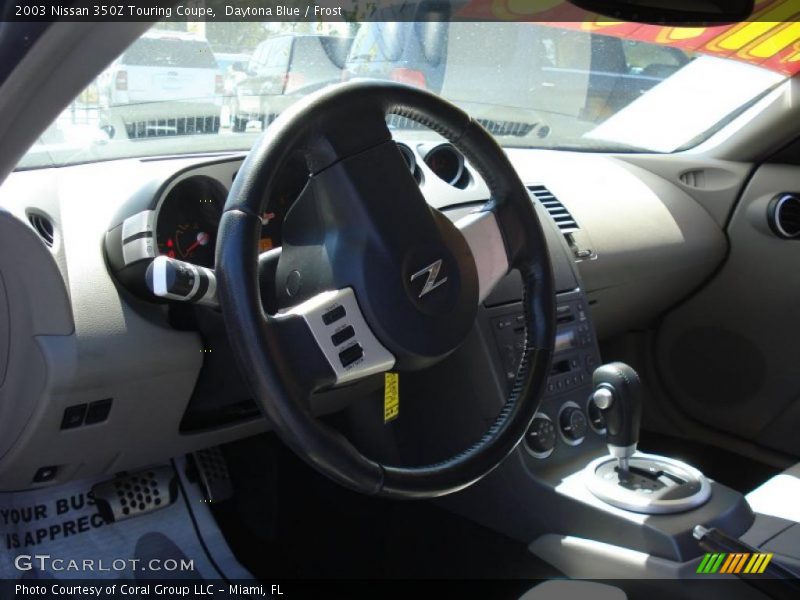Daytona Blue / Frost 2003 Nissan 350Z Touring Coupe