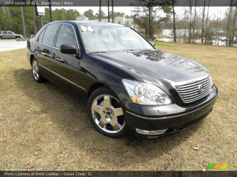 Black Onyx / Black 2006 Lexus LS 430