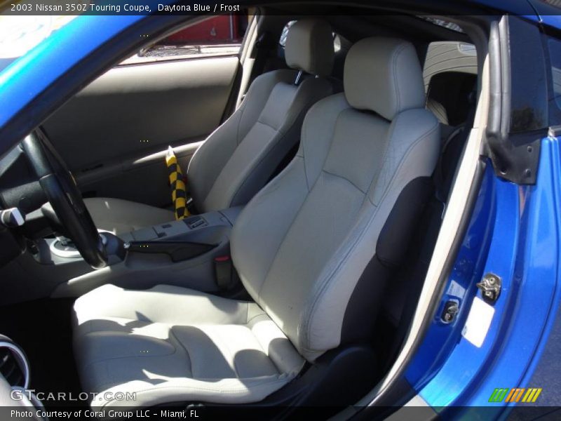 Daytona Blue / Frost 2003 Nissan 350Z Touring Coupe