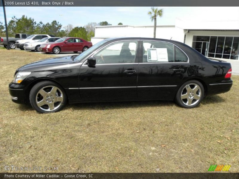 Black Onyx / Black 2006 Lexus LS 430