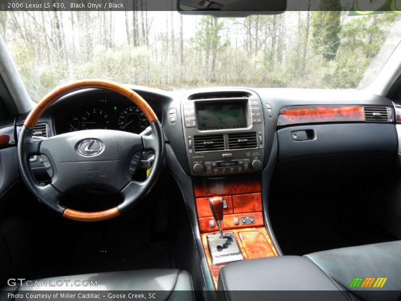 Black Onyx / Black 2006 Lexus LS 430
