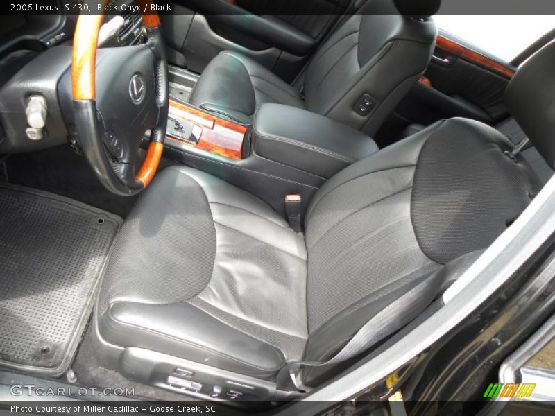Black Onyx / Black 2006 Lexus LS 430