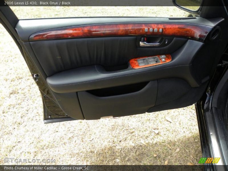 Black Onyx / Black 2006 Lexus LS 430