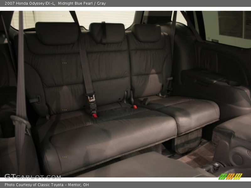 Midnight Blue Pearl / Gray 2007 Honda Odyssey EX-L