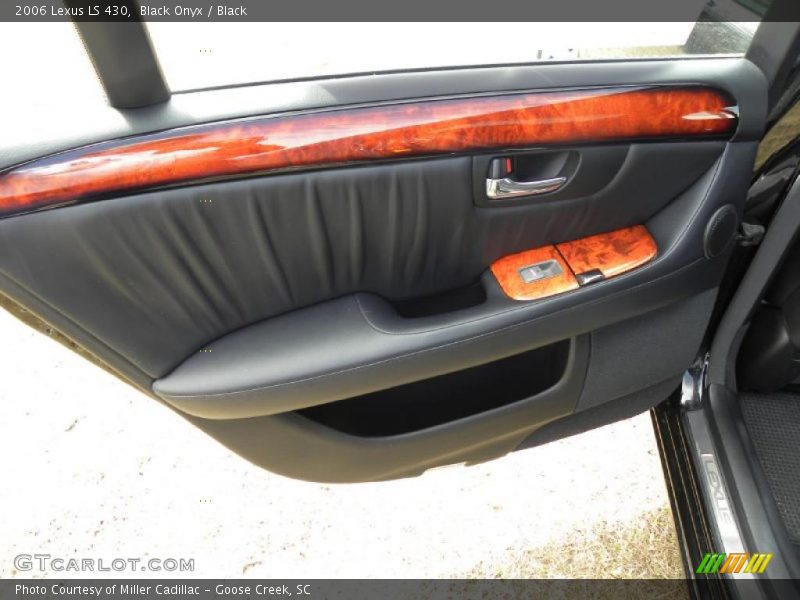 Black Onyx / Black 2006 Lexus LS 430