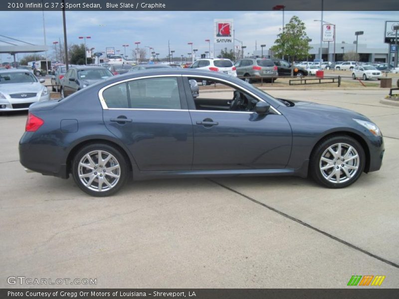 Blue Slate / Graphite 2010 Infiniti G 37 S Sport Sedan