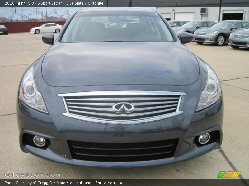 Blue Slate / Graphite 2010 Infiniti G 37 S Sport Sedan