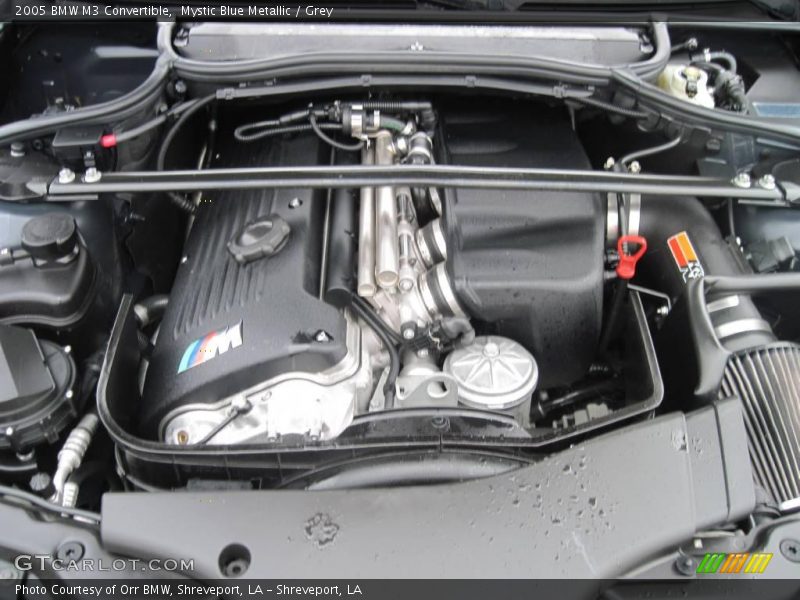 Mystic Blue Metallic / Grey 2005 BMW M3 Convertible
