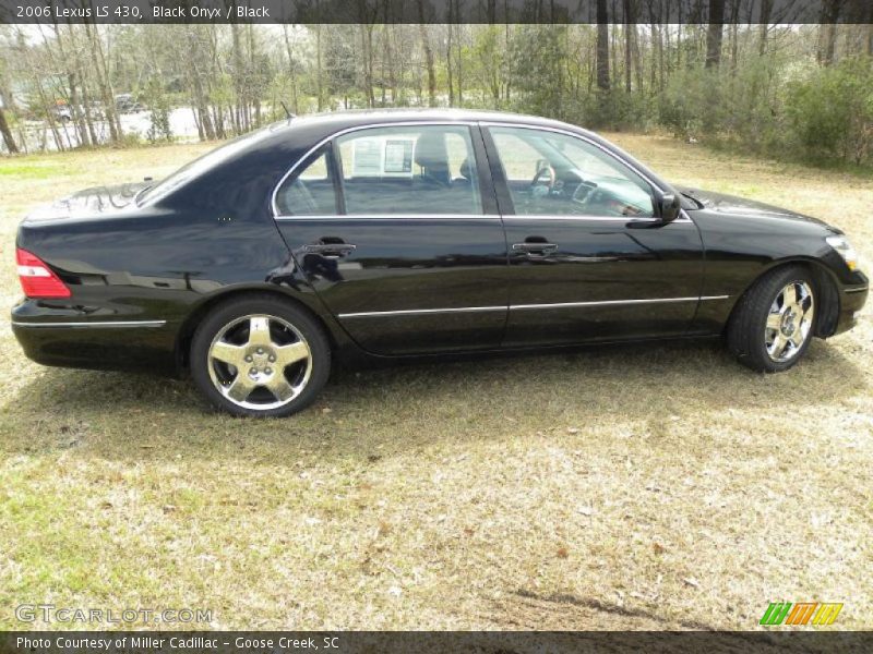 Black Onyx / Black 2006 Lexus LS 430