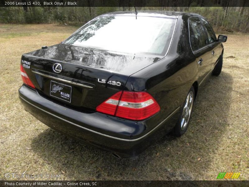 Black Onyx / Black 2006 Lexus LS 430