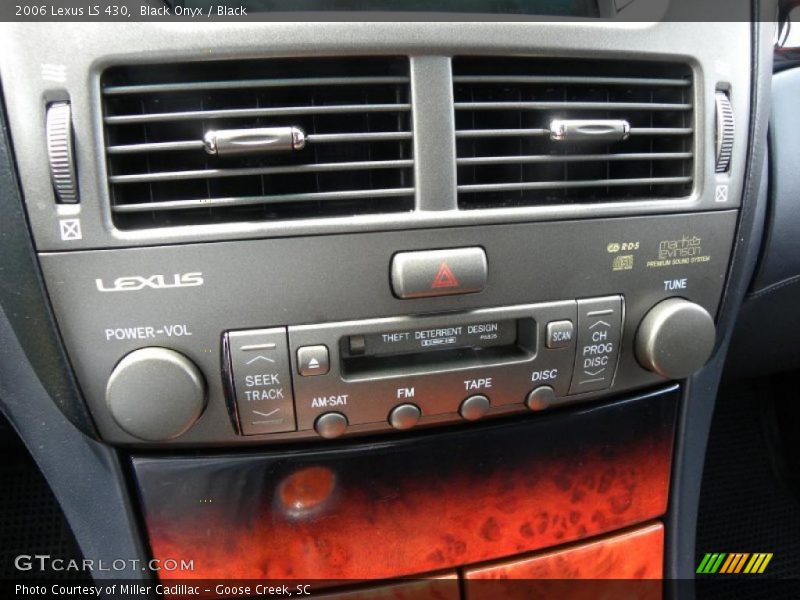 Black Onyx / Black 2006 Lexus LS 430