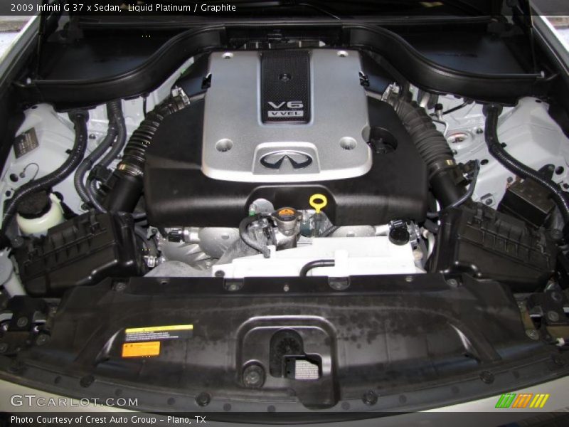 Liquid Platinum / Graphite 2009 Infiniti G 37 x Sedan