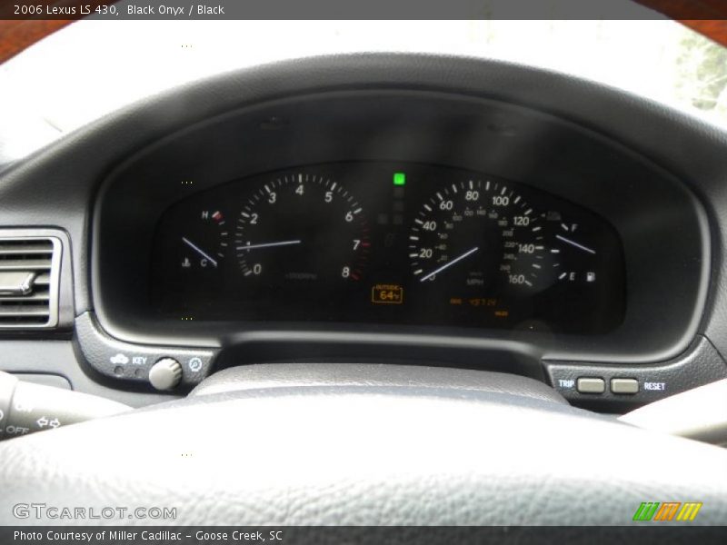 Black Onyx / Black 2006 Lexus LS 430