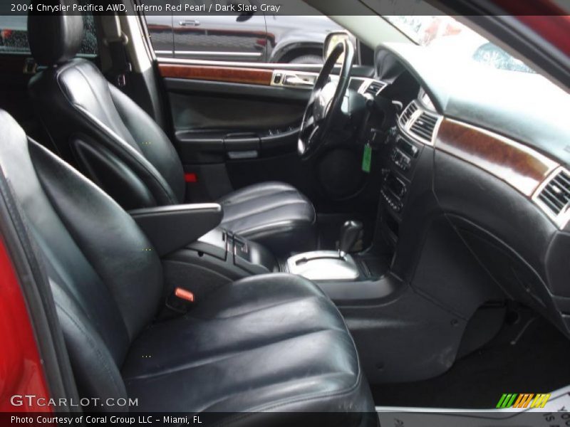 Inferno Red Pearl / Dark Slate Gray 2004 Chrysler Pacifica AWD