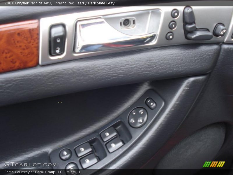 Inferno Red Pearl / Dark Slate Gray 2004 Chrysler Pacifica AWD