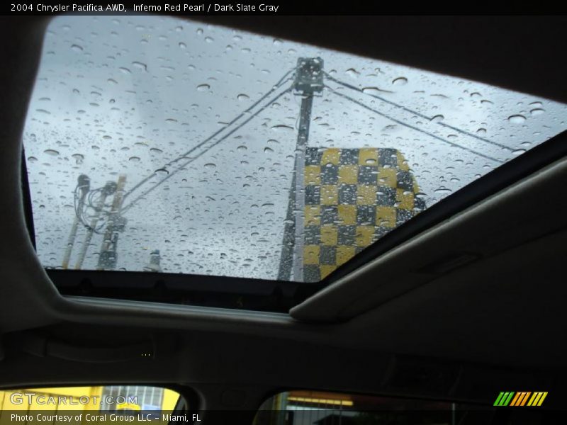 Inferno Red Pearl / Dark Slate Gray 2004 Chrysler Pacifica AWD