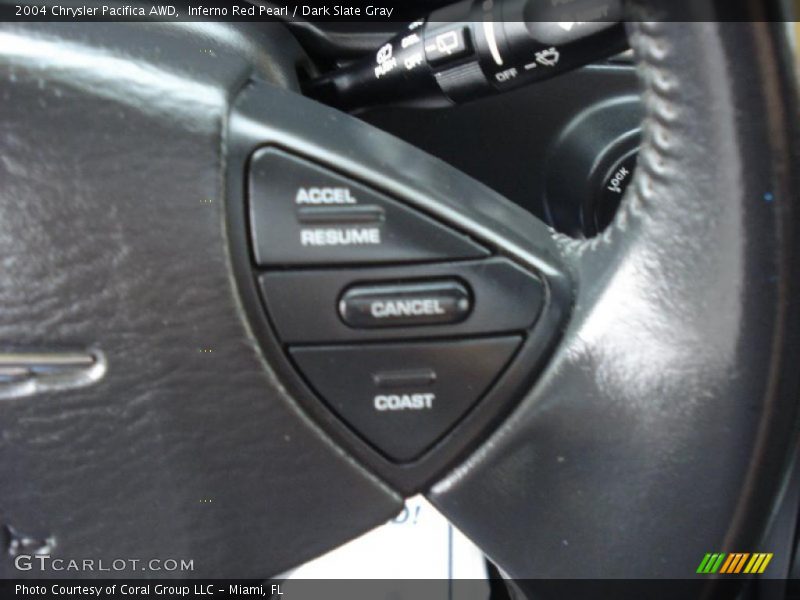 Inferno Red Pearl / Dark Slate Gray 2004 Chrysler Pacifica AWD