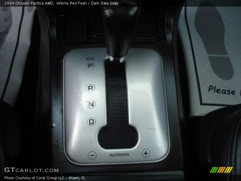 Inferno Red Pearl / Dark Slate Gray 2004 Chrysler Pacifica AWD