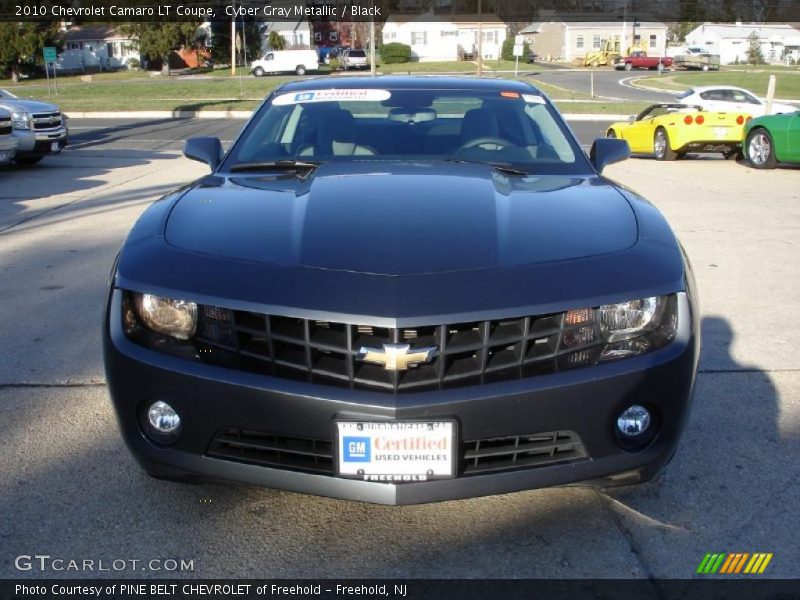 Cyber Gray Metallic / Black 2010 Chevrolet Camaro LT Coupe