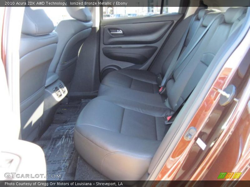 Ionized Bronze Metallic / Ebony 2010 Acura ZDX AWD Technology