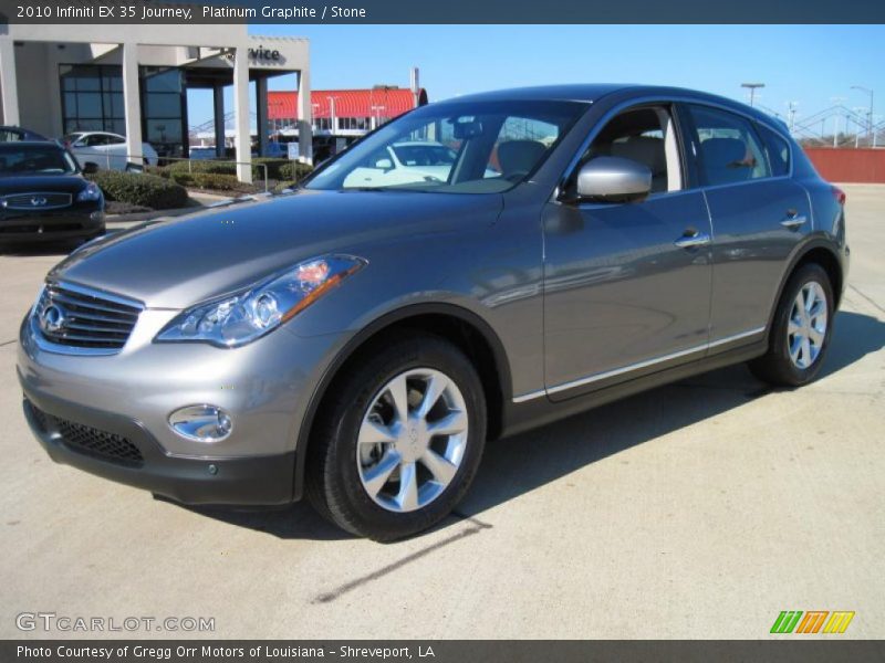 Platinum Graphite / Stone 2010 Infiniti EX 35 Journey