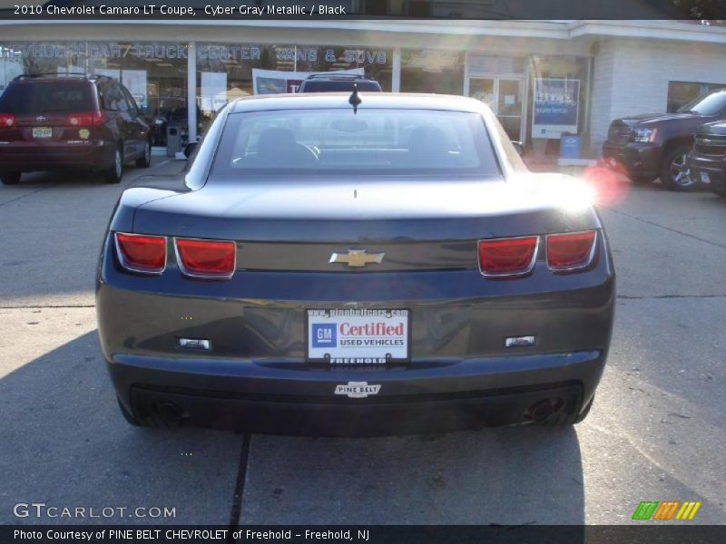 Cyber Gray Metallic / Black 2010 Chevrolet Camaro LT Coupe