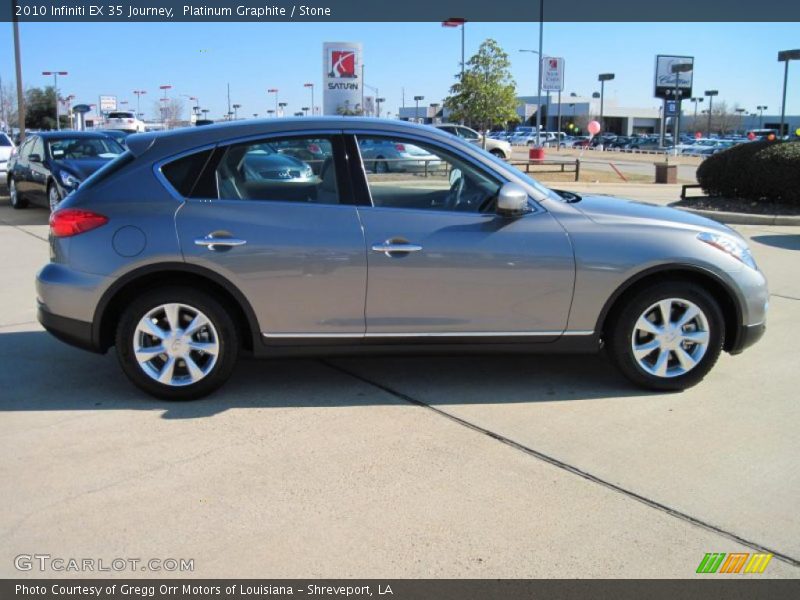 Platinum Graphite / Stone 2010 Infiniti EX 35 Journey