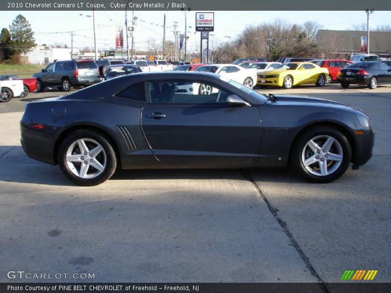 Cyber Gray Metallic / Black 2010 Chevrolet Camaro LT Coupe