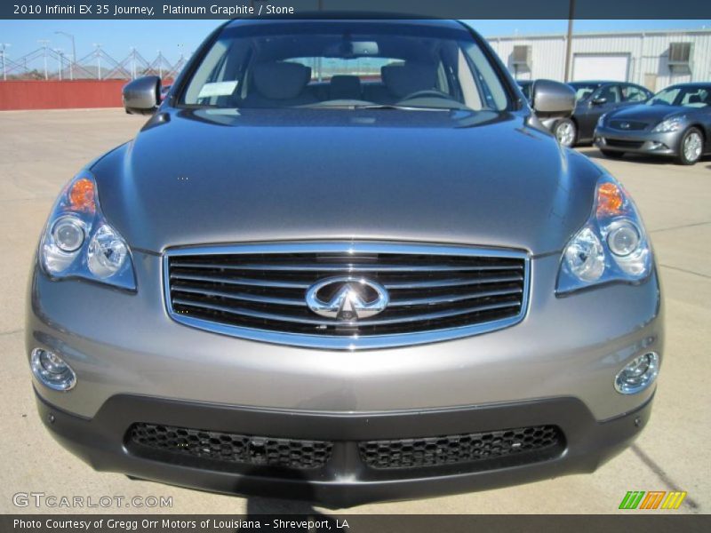 Platinum Graphite / Stone 2010 Infiniti EX 35 Journey