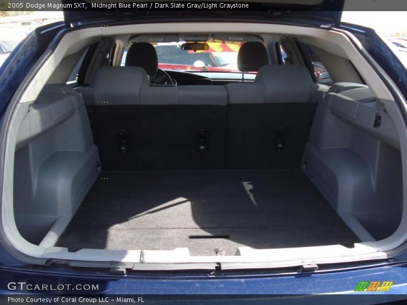 Midnight Blue Pearl / Dark Slate Gray/Light Graystone 2005 Dodge Magnum SXT