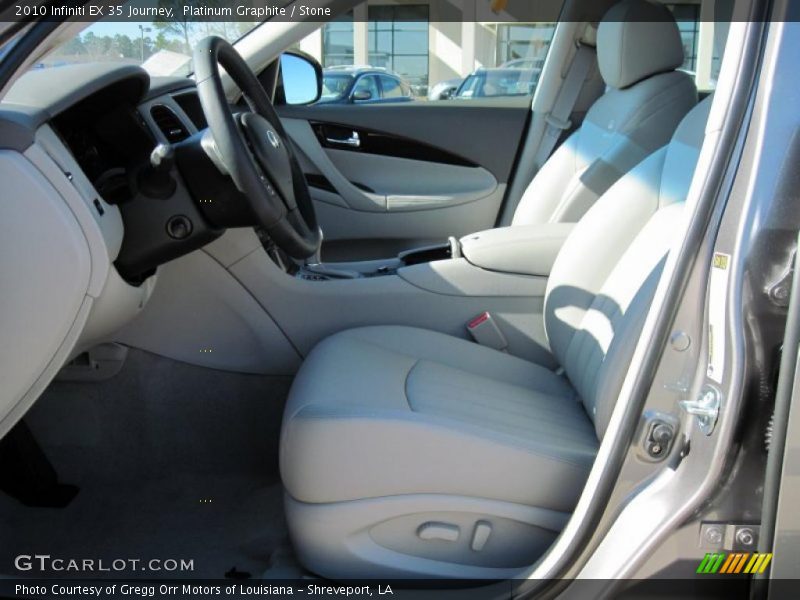 Platinum Graphite / Stone 2010 Infiniti EX 35 Journey
