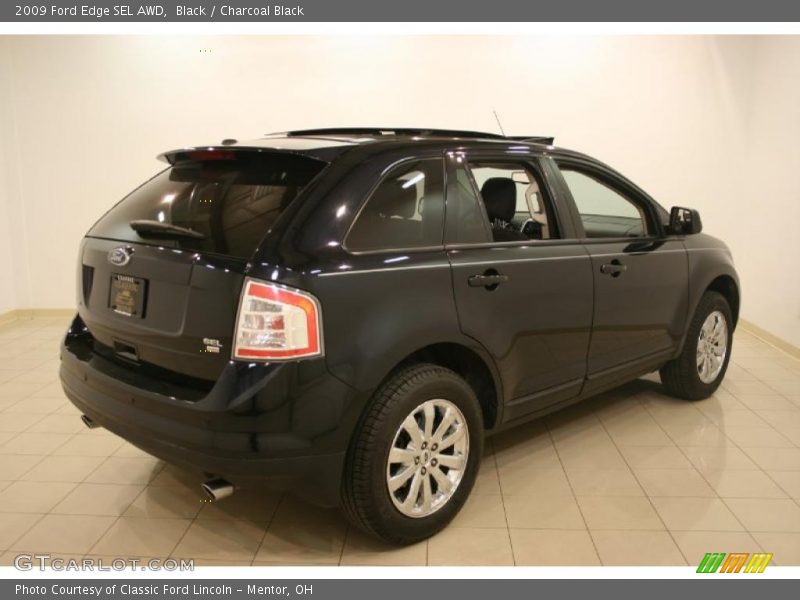 Black / Charcoal Black 2009 Ford Edge SEL AWD