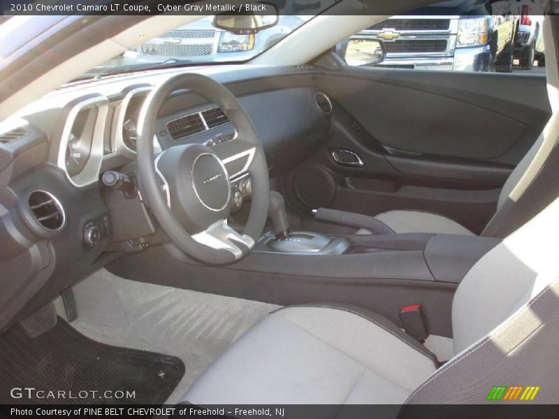 Cyber Gray Metallic / Black 2010 Chevrolet Camaro LT Coupe