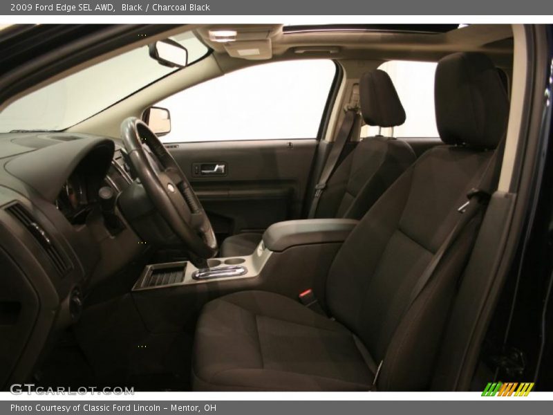 Black / Charcoal Black 2009 Ford Edge SEL AWD