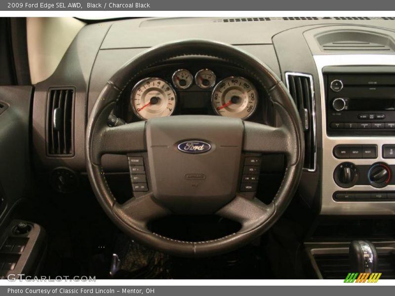 Black / Charcoal Black 2009 Ford Edge SEL AWD