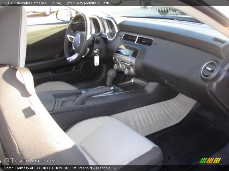 Cyber Gray Metallic / Black 2010 Chevrolet Camaro LT Coupe