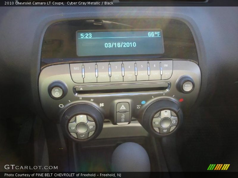 Cyber Gray Metallic / Black 2010 Chevrolet Camaro LT Coupe