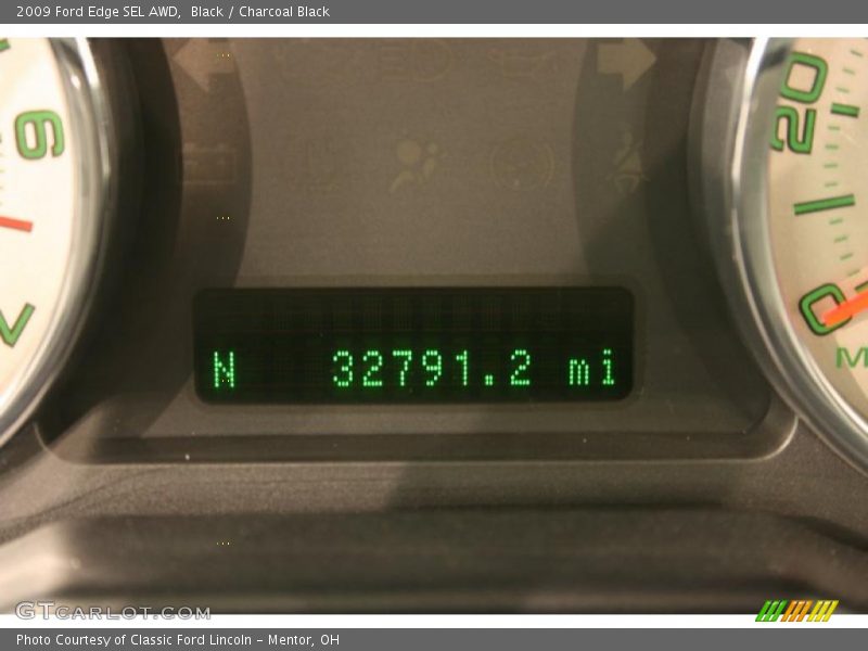 Black / Charcoal Black 2009 Ford Edge SEL AWD