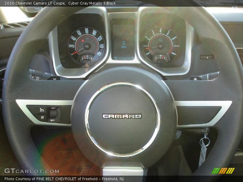 Cyber Gray Metallic / Black 2010 Chevrolet Camaro LT Coupe