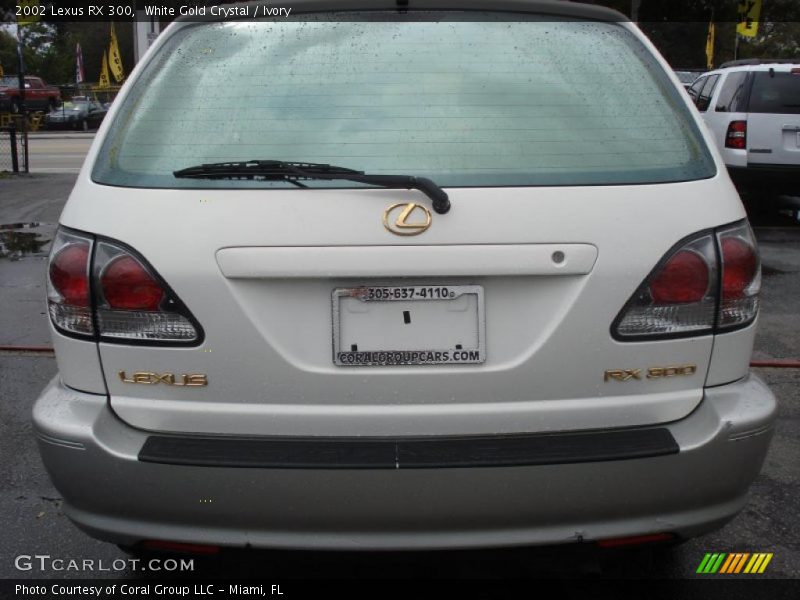 White Gold Crystal / Ivory 2002 Lexus RX 300