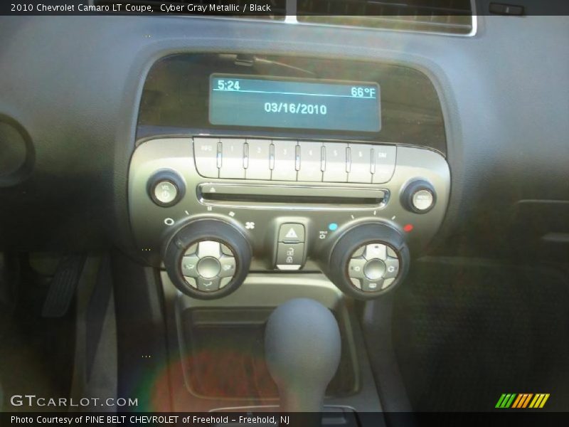 Cyber Gray Metallic / Black 2010 Chevrolet Camaro LT Coupe