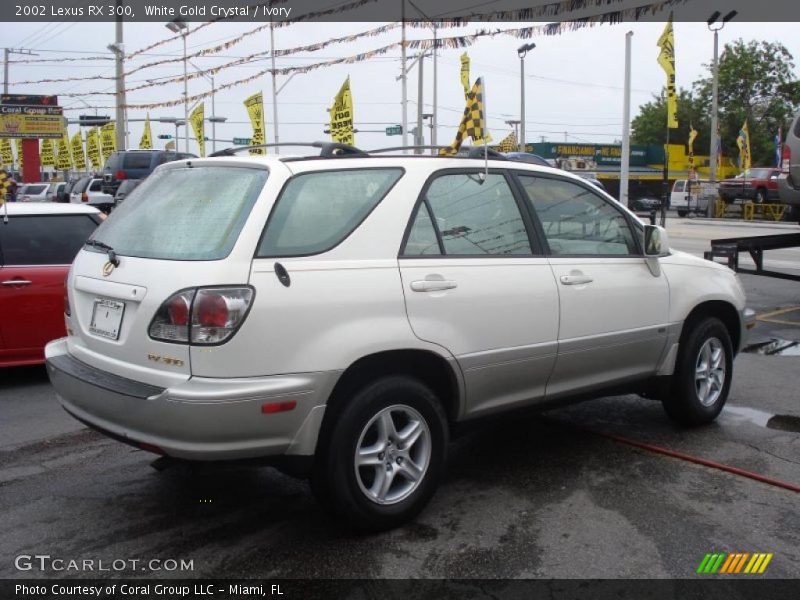 White Gold Crystal / Ivory 2002 Lexus RX 300