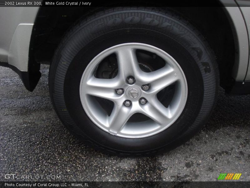 White Gold Crystal / Ivory 2002 Lexus RX 300