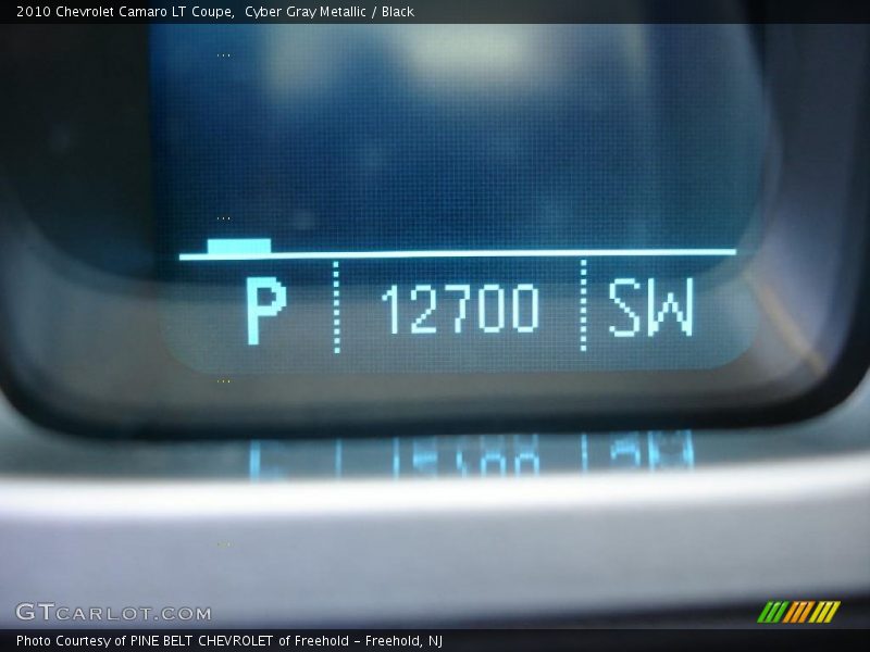 Cyber Gray Metallic / Black 2010 Chevrolet Camaro LT Coupe