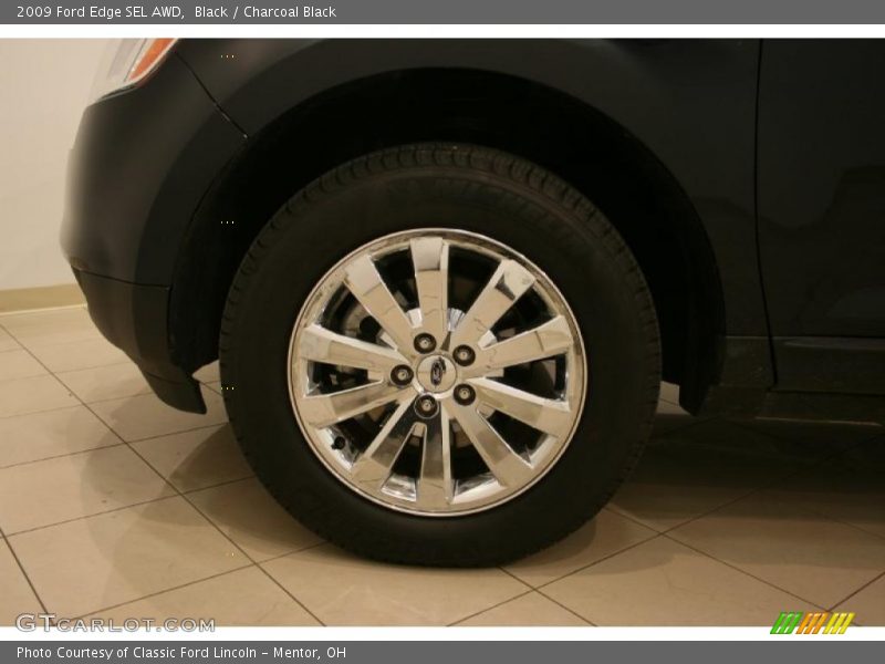 Black / Charcoal Black 2009 Ford Edge SEL AWD